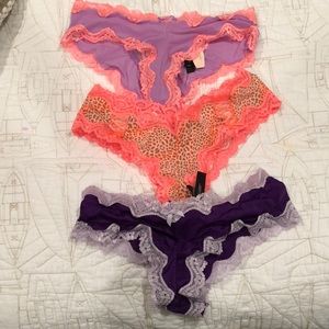 Set of 3 Victoria’s Secret underwear